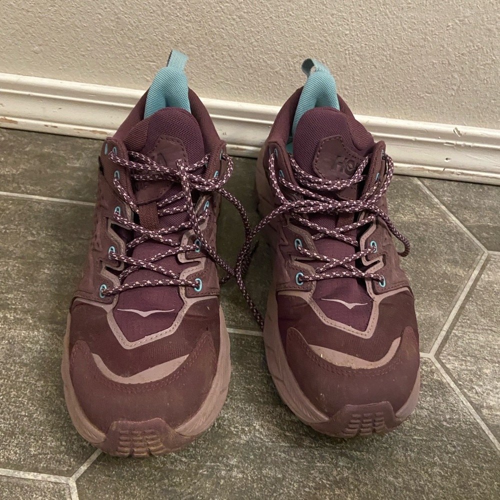 Hoka women’s size 8.5 Anacapa low GTX hiking shoes or trail running shoes